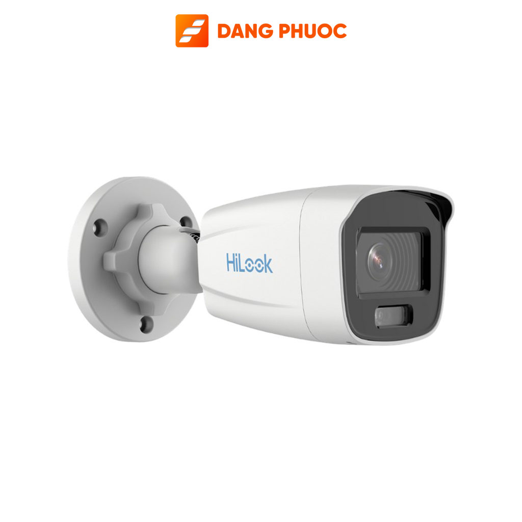 Camera IP ColorVu Lite HiLook IPC-B129H 2.0MP, tiêu chuẩn IP67, hông ngoại ban đêm 30m