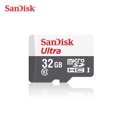 Thẻ nhớ Micro SD 32GB Sandisk Ultra Class 10 UHS-I 100Mb/s chuyên dùng ghi hình cho camera IP