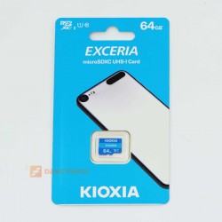 Thẻ nhớ MicroSD 64GB Kioxia Exceria 100/15 MBs