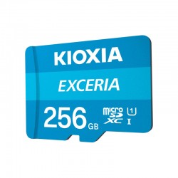 Thẻ nhớ MicroSD 256GB Kioxia Exceria 100/15 MBs