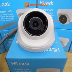 Camera Dome HiLook THC-T120-PC 2.0MP hồng ngoại 20m (HD-TVI, AHD, CVI, CVBS)