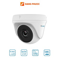Camera Dome HiLook THC-T120 2.0MP, hồng ngoại 20m (HD-TVI, AHD, CVI, CVBS)