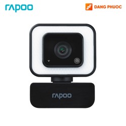 Webcam livestream có đèn led Webcam Rapoo C270L Full HD 1080P microphone đa hướng