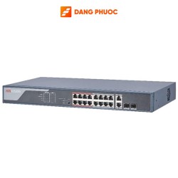 Switch PoE 16 port HIKVISION DS-3E0318P-E 10/100Mbps