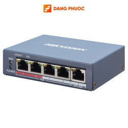 Thiết bị mạng HUB-SWITCH PoE HIKVISION DS-3E1105P-EI 4 port 100Mbps