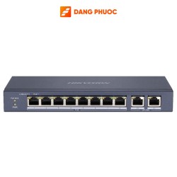 Switch POE 8 cổng Hikvision DS-3E0310P-E/M chuyên dụng cho camera