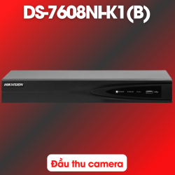 Đầu thu camera Hikvision DS-7608NI-K1(B) xuất hình Ultra HD 4K 8 kênh