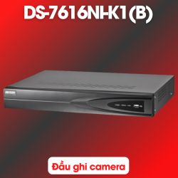 Đầu ghi Hikvision DS-7616NI-K1(B) 16 kênh chuẩn nén H265+