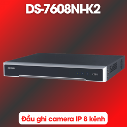 Đầu ghi Hikvision 8 kênh IP DS-7608NI-K2 chuẩn nén H265+