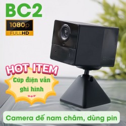 Camera wifi dùng pin EZVIZ BC2 2MP, đàm thoại 2 chiều,  thẻ nhớ MicroSD