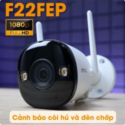 Camera an ninh ngoài trời IMOU IPC-F22FEP-D 2MP 1080P FULL COLOR,  cảnh báo còi hú và đèn chớp,  vỏ kim loại &amp; nhựa