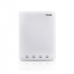 Thiết bị phát wifi gắn âm tường 4 cổng lan Ruijie RG-AP130(W2) V2 phù hợp phòng khách sạn, resort, văn phòng, căn hộ