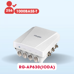 Thiết bị phát wifi ngoài trời công cộng Ruijie RG-AP630(IODA) tốc độ 1750Mbps, tối đa 256 người dùng, phù hợp phố đi bộ, khuôn viên trường đại học, bến cảng