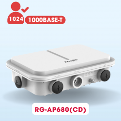 Thiết bị phát sóng wifi 6 ngoài trời Ruijie RG-AP680(CD), IP68, kết nối điểm đến (Point to Point) đến 3KM