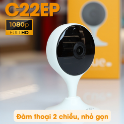 Camera wifi không dây IMOU IPC-C22EP-A 2MP, hồng ngoại 10m, tích hợp còi báo động, đàm thoại 2 chiều