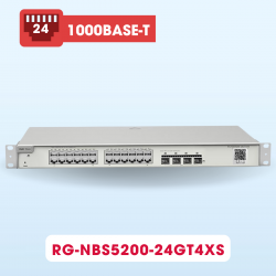 Thiết bị chia mạng 24 cổng Ruijie RG-NBS5200-24GT4XS tốc độ chuyển mạch 336Gbps, 108Mpps 