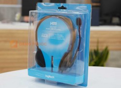 Tai nghe Logitech Stereo Headset H111 mic giảm ồn, giắc cắm 3,5 mm đơn 