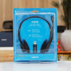 Tai nghe USB Logitech H370 mic giảm ồn, âm thanh kỹ thuật số rõ nét 