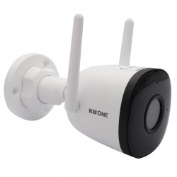 Camera không dây ngoài trời KBONE KN-B41A Ultra HD 4MP, tích hợp Mic, hỗ trợ 2 ăng ten