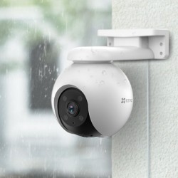 Camera wifi quay quét 360 độ Ezviz H8 3K 5MP, đàm thoại 2 chiều, phát hiện con người thông minh