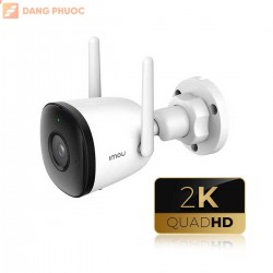 Camera wifi ngoài trời 4MP 2K IMOU IPC-F42P-D, hồng ngoại 30m, tích hợp mic