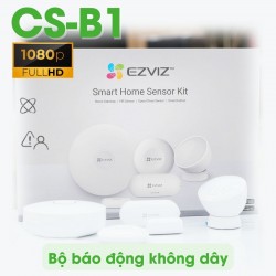 Bộ báo động chống trộm Ezviz CS-B1 ghép nối dễ dàng sóng Zigbee, tích hợp thông minh camera Ezviz 