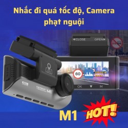 Camera hành trình cảnh báo đi quá tốc độ Vietmap M1 Speedmap HD 2K, màn hình IPS 3.18inch