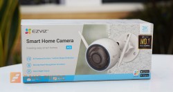 Camera an ninh ngoài trời Ezviz H3 3MP 2K còi & đèn, đàm thoại 2 chiều, cảnh báo bằng giọng nói