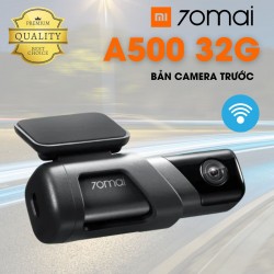 Camera hành trình Xiaomi 70Mai M500 32G bản trước, tích hợp GPS, cảm biến áp suất lốp (mua thêm) 