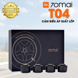 Cảm biến áp suất lốp Xiaomi 70mai T04 Kết nối không dây, tích hợp với camera 70mai M500