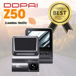 Camera hành trình DDPai Z50 GPS 4K, Ghi hình khẩn cấp, góc nhìn rộng 140 độ