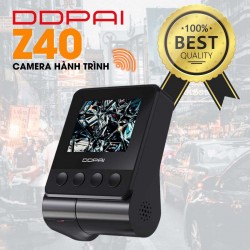 Camera hành trình ô tô DDPai Z40 GPS giám sát đỗ xe 24h, tích hợp wifi, định vị GPS