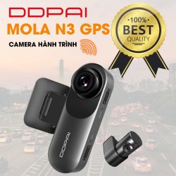 Camera giám sát hành trình DDPai Mola N3 GPS 1600P 5MP, định vị GPS, kết nối wifi