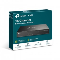 Đầu ghi hình camera IP 16 kênh TP-Link VIGI NVR1016H 1 SATA, giám sát từ xa, hỗ trợ camera đến 8MP