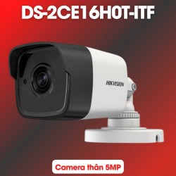 Camera thân Hikvision DS-2CE16H0T-ITF 5MP hồng ngoại 30m, chống ngược sáng WDR