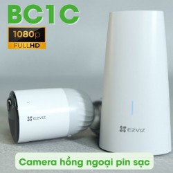 Bộ camera pin sạc EZVIZ BC1 2.0 Megapixel