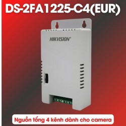 Nguồn tổng 4 kênh dành cho camera Hikvision DS-2FA1225-C4(EUR) công suất 48W