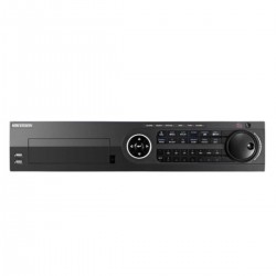 Đầu ghi camera IP 5MP Hikvision DS-8132HUHI-K8 32 kênh, hỗ trợ 8 SATA upto 10TB, 2 cổng mạng 10M/100M/1000M