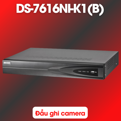 Đầu ghi Hikvision DS-7616NI-K1(B) 16 kênh chuẩn nén H265+