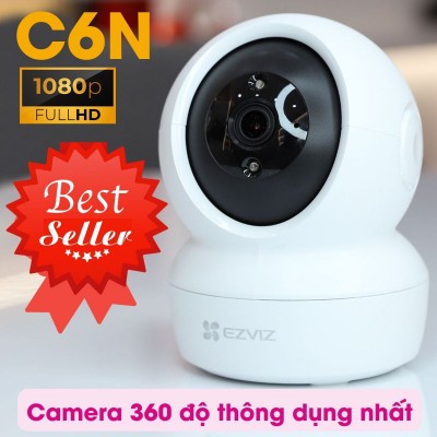 Camera không dây EZVIZ C6N 2Mp 1080P wifi, Smart IR, Âm thanh 2 chiều