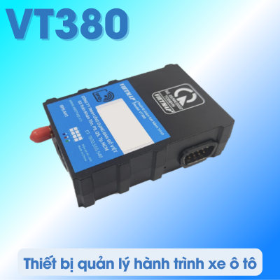 Thiết bị quản lý hành trình xe ô tô trực tuyến VIETMAP GSM VT380 định vị được vị trí xe