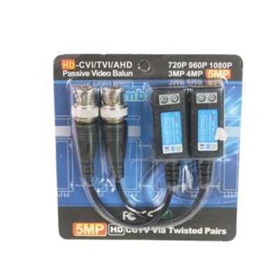 Jack Video BALUN 5M truyền tín hiệu cáp xoắn Camera AHD, TVI, CVI, Analog