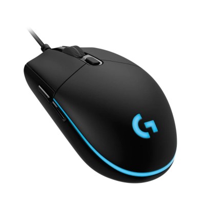 Chuột chơi game Logitech PRO 6 nút bấm, cảm biến Hero 16K, công nghệ Lightsync RGB 