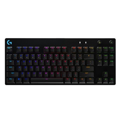 Bàn phím cơ gaming Logitech PRO phím switch GX Blue Clicky, Chiếu sáng RGB LIGHTSYNC 