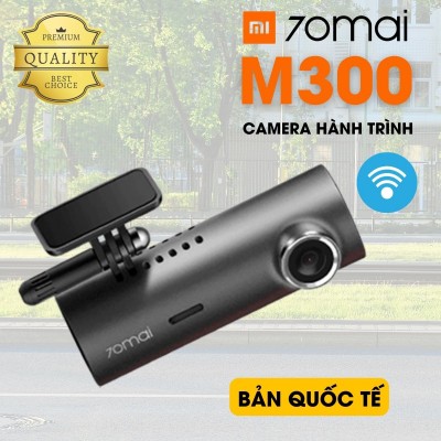 Camera hành trình ô tô Xiaomi 70Mai M300 2K Dashcam Bản Quốc Tế, wifi, góc quay rộng 140 độ