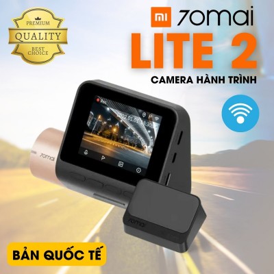 Camera hành trình Xiaomi 70Mai lite 2 HD1080P, GPS (mua rời) - Bản Quốc Tế