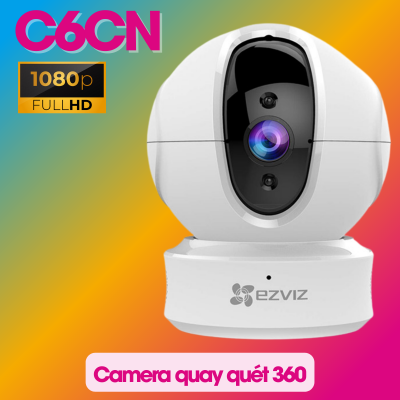 Camera IP Wifi  EZVIZ C6CN 2 Megapixel, quay quét 360, đàm thoại 2 chiều