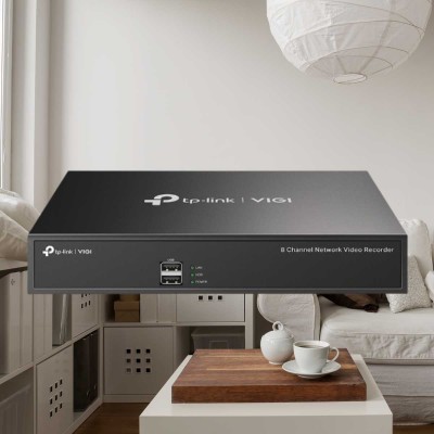 Đầu ghi camera 8 kênh TP-Link VIGI NVR1008H 1 SATA, ghi hình liên tục, giám sát từ xa