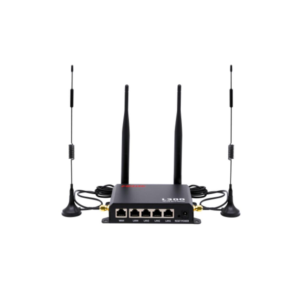 Router 4G/LTE bán công nghiệp gắn sim phát wifi APTEK L300 4 cổng LAN chuyên dụng cho xe khách, hệ thống camera 