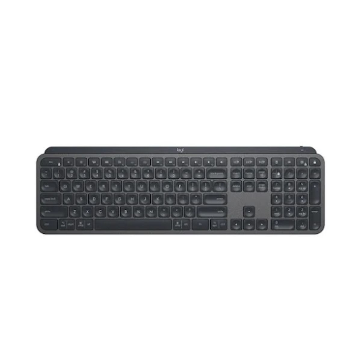 Bàn phím không dây cho doanh nghiệp Logitech MX keys for business đèn chỉ báo pin, tích hợp bàn phím số  